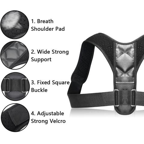 Easy Comfort Posture Corrector for Back and Shoulder Support